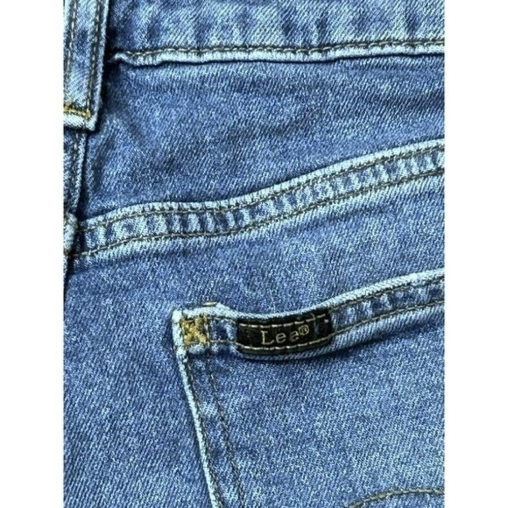 Lee‎ Double Button Denim Shorts Y2K Style Carefree Playful Summer Americana Sz 8 - Picture 11 of 13